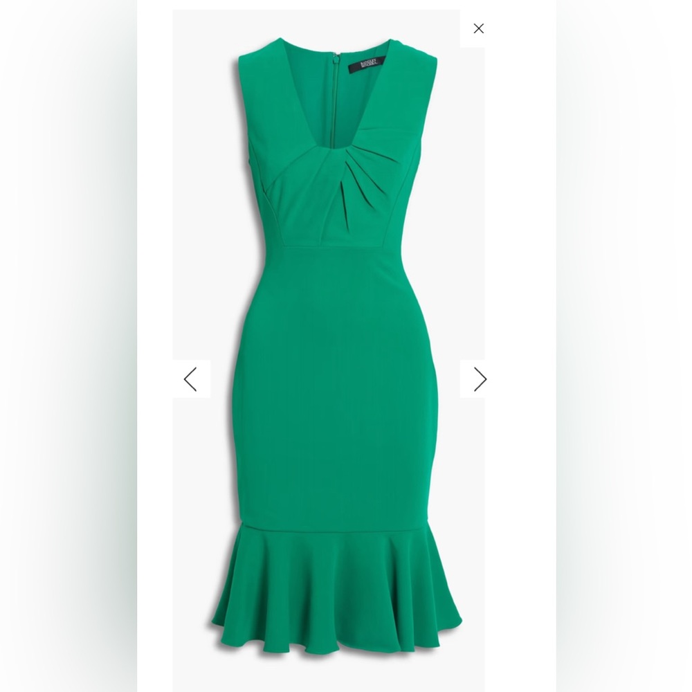 🆕 Badgley Mischka Green Dress - 8